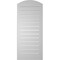 Ekena Millwork Arch Top Surface Mount PVC Gable Vent: Non-Functional, w/2"W x 1-1/2"P Brickmould Frame, 18"W x 40"H GVPAR18X4002SN - alternate 5